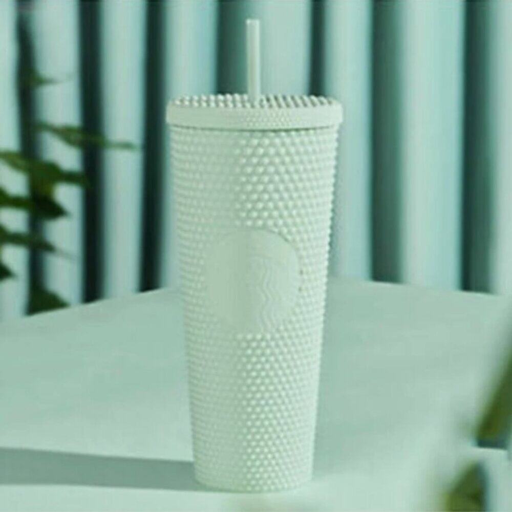 NEW Starbucks Matte Mint Green Studded Venti Tumbler Taiwan Release 2021 no tags